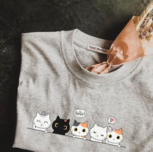 Cargar imagen en el visor de la galería, Cinco gatos Mujer