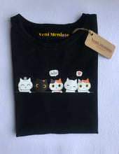Cargar imagen en el visor de la galería, Cinco gatos Mujer